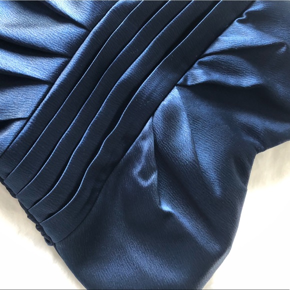 Navy blue strapless dress, As U Wish, size 3 - Picture 4 of 4